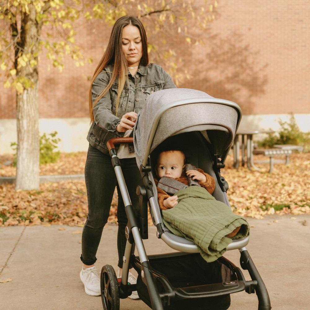 Quilted Cotton Muslin Baby Blanket