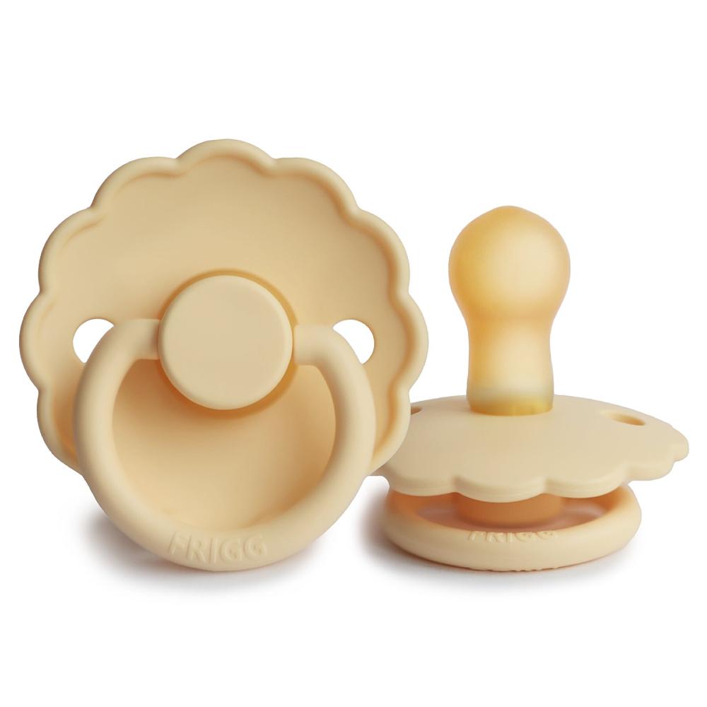 FRIGG Daisy Latex Pacifier 2pk