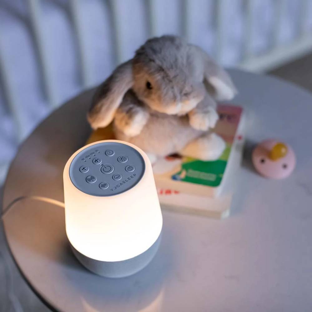 Yogasleep Duet White Noise Machine with Night Light and Wireless Speaker