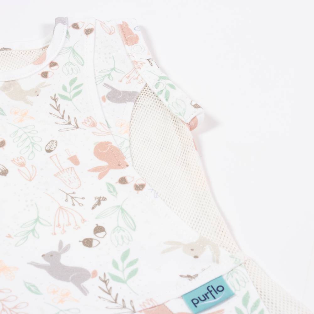 Purflo Swaddle to Sleep Bag - Lightweight 0.5 tog