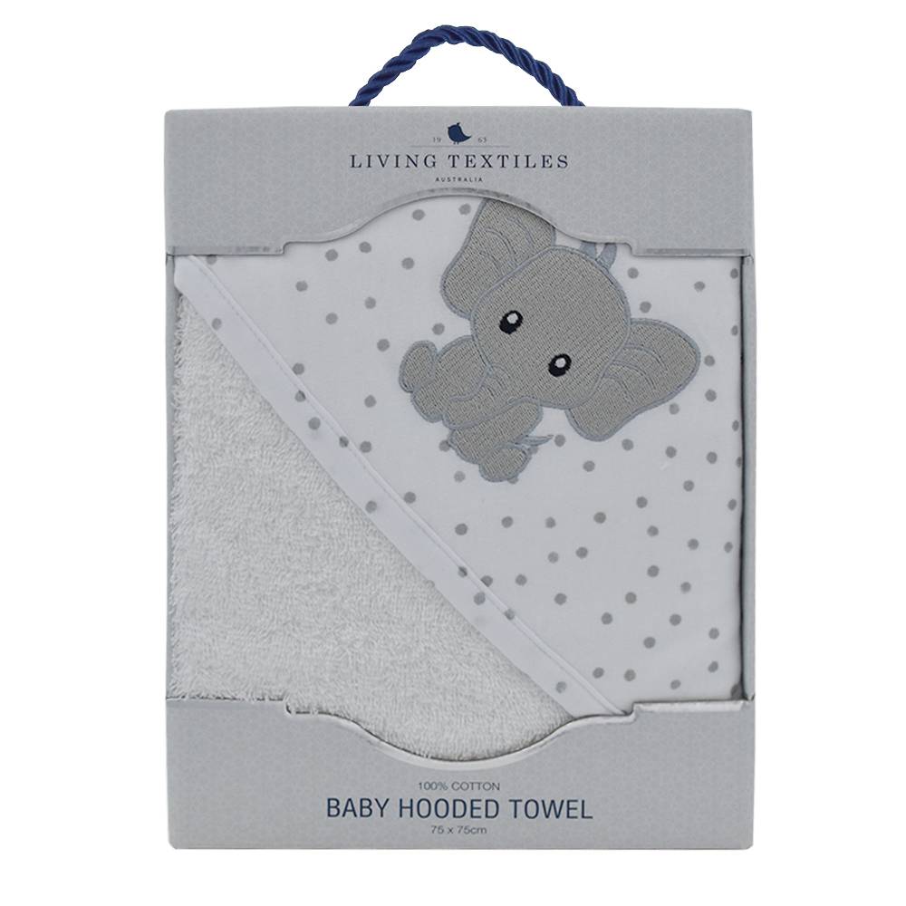 Living Textiles Cotton Hooded Towel