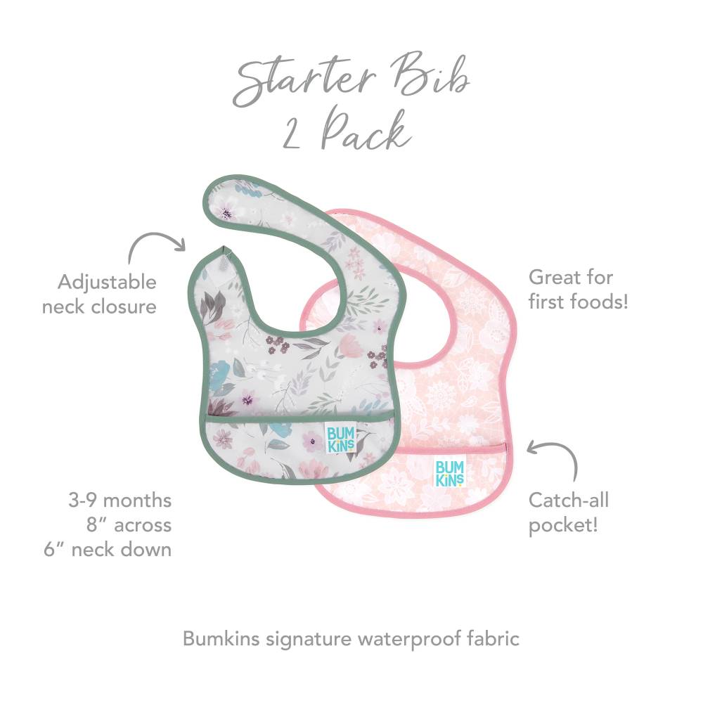 Bumkins Starter Bib 2pk