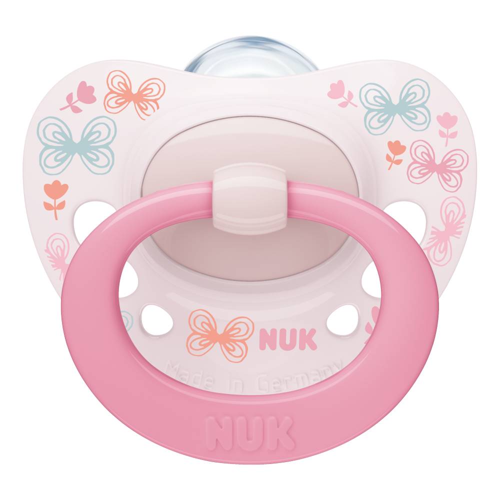 NUK Signature Silicone Soother 1pk