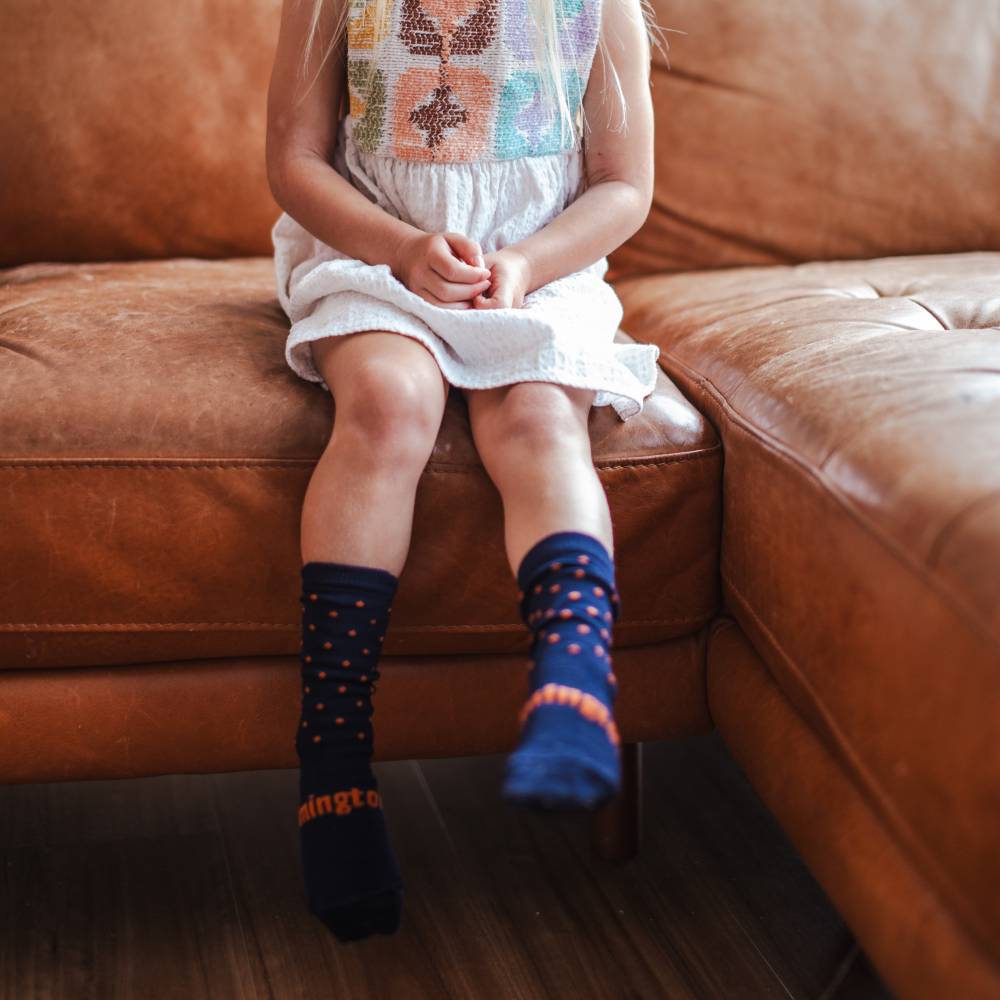 Lamington Kids Crew Merino Socks