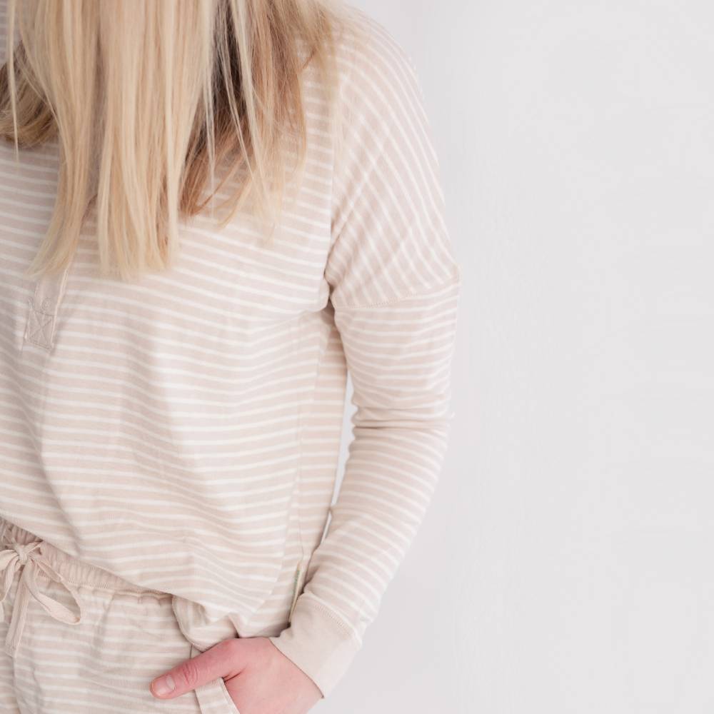 Woolbabe Relax Henley Top