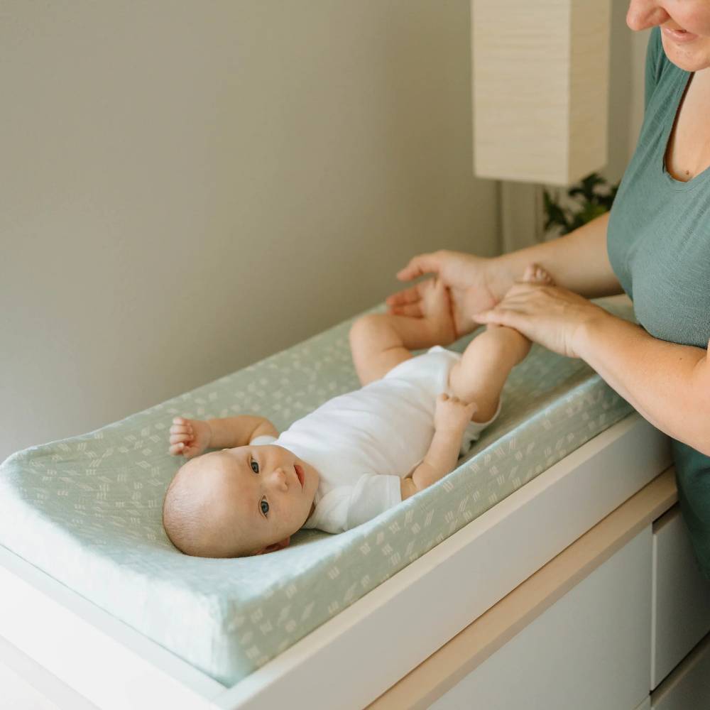 Little Unicorn Muslin Changing Pad Cover - Clearance