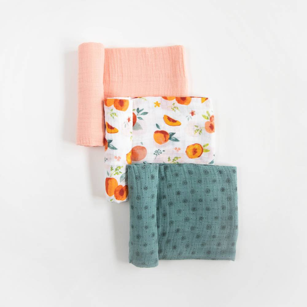 Little Unicorn Cotton Muslin Swaddle 3pk - Clearance