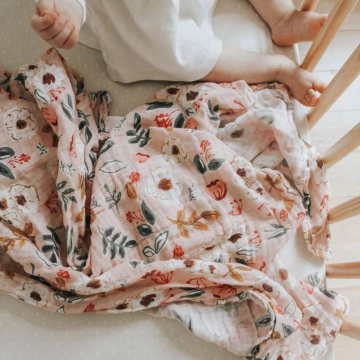 Little Unicorn Single Cotton Muslin Swaddle - Clearance Prints