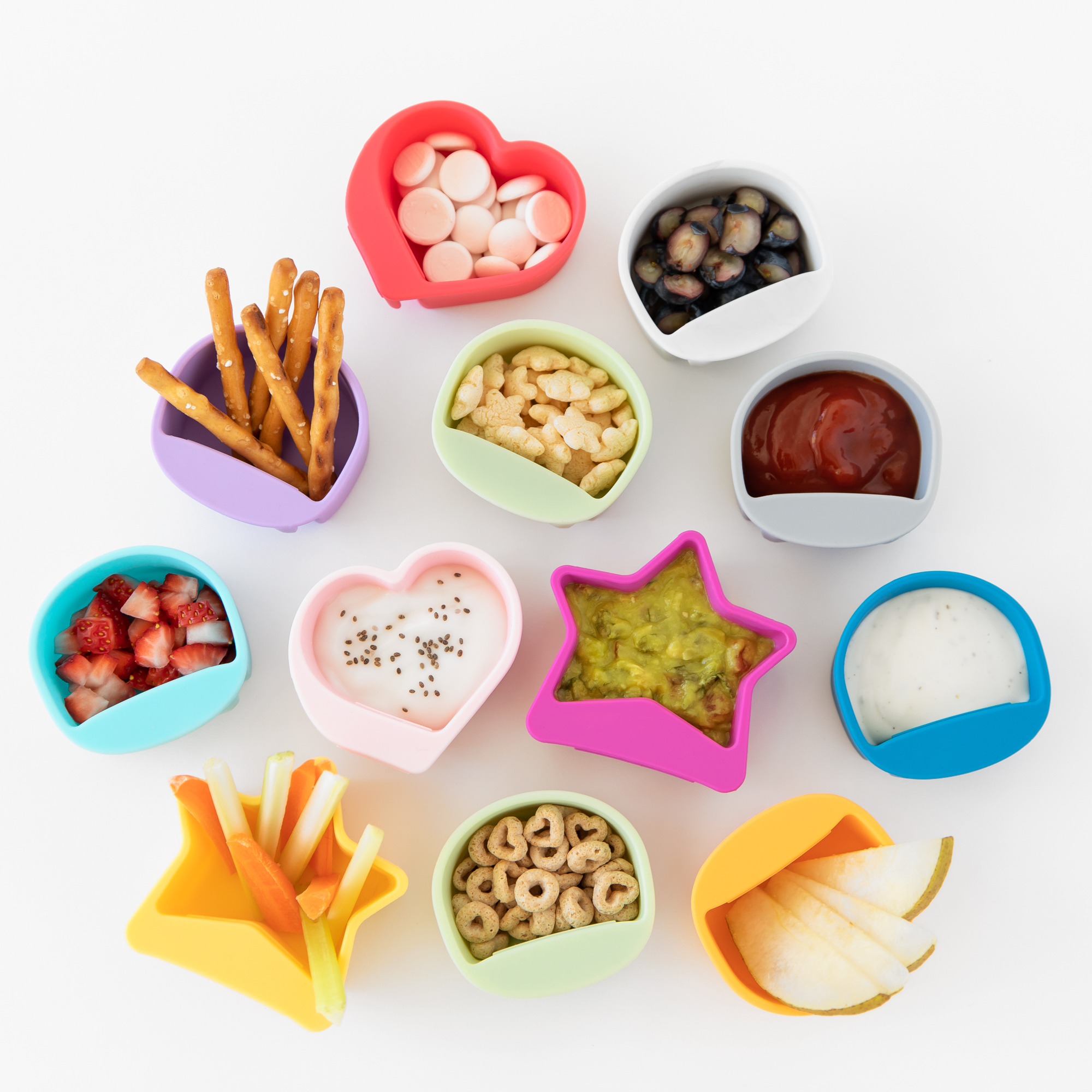 Bumkins Little Dippers Round 3pk