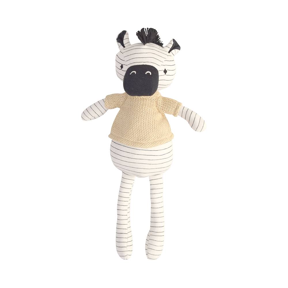 Crane Baby Plush Toy - Kendi - Zulu Zebra