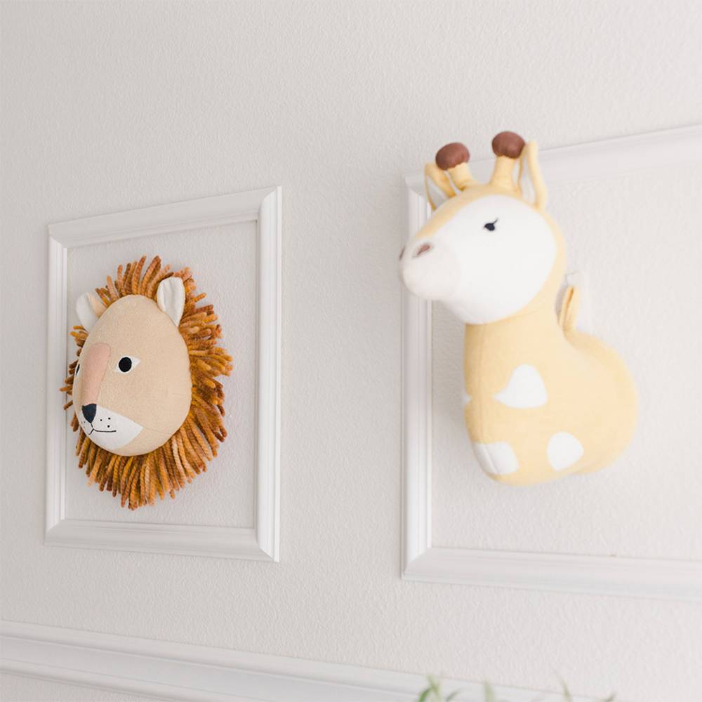 Crane Baby Plush Head Wall Decor - Kendi - Lion