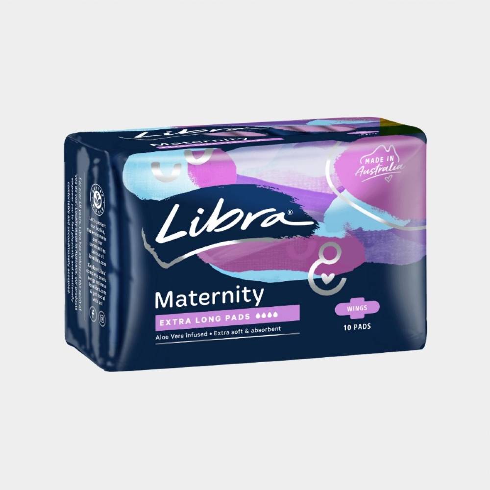 Libra Maternity Pads - 10 Pack