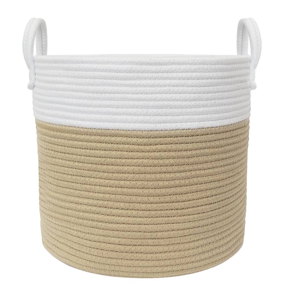 Living Textiles Cotton Rope Hamper - Medium