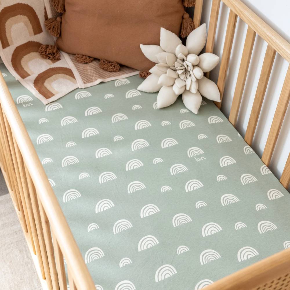 Kiin Baby Organic Cot Sheet 135 x 77cm