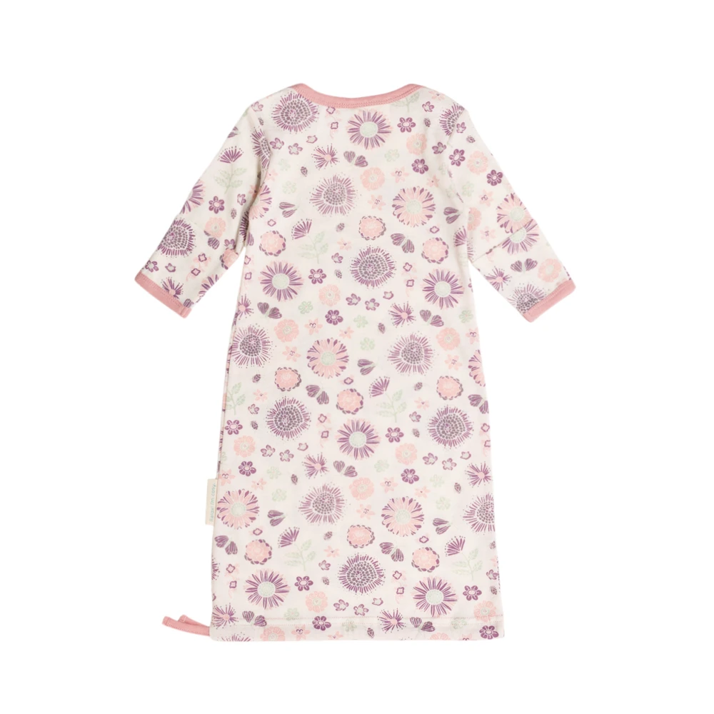 Woolbabe Merino/Organic Cotton Drawstring Gown - Vintage - Clearance
