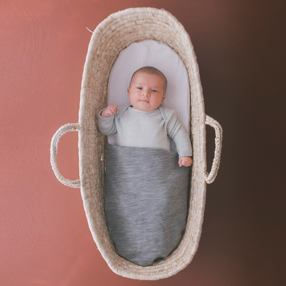 Deluxe Merino Rib Swaddle Blanket - Discontinued Colours