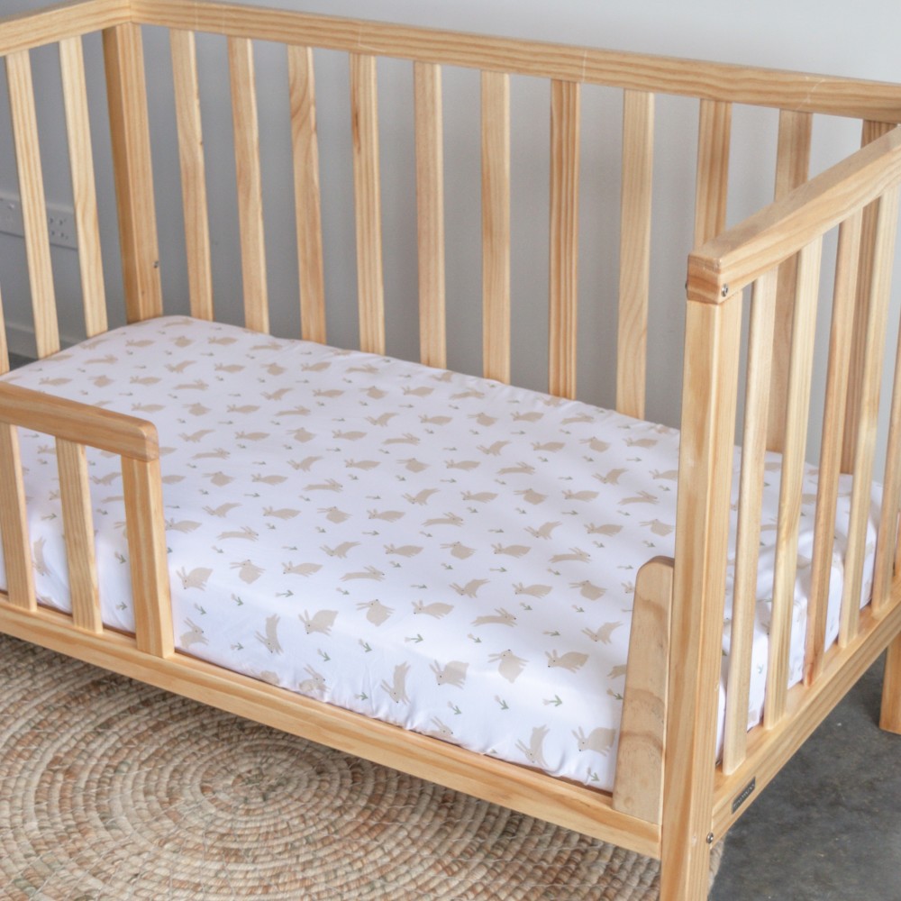 Baby Basics Cot Fitted Sheet - 132 x 71cm