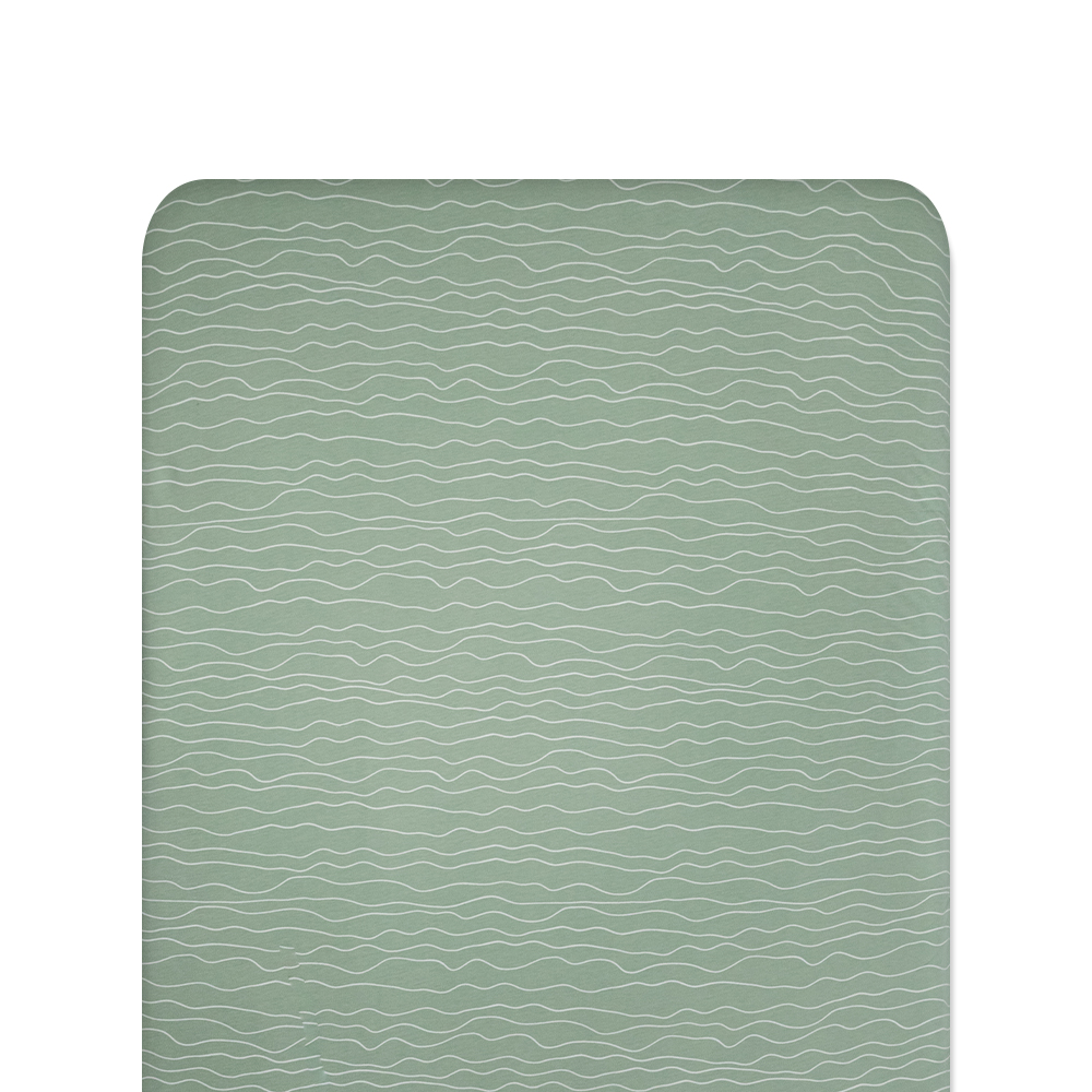Baby Basics Cot Fitted Sheet - 132 x 71cm