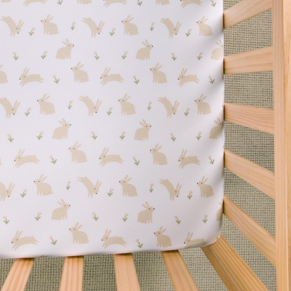 Baby Basics Cot Fitted Sheet - 132 x 71cm