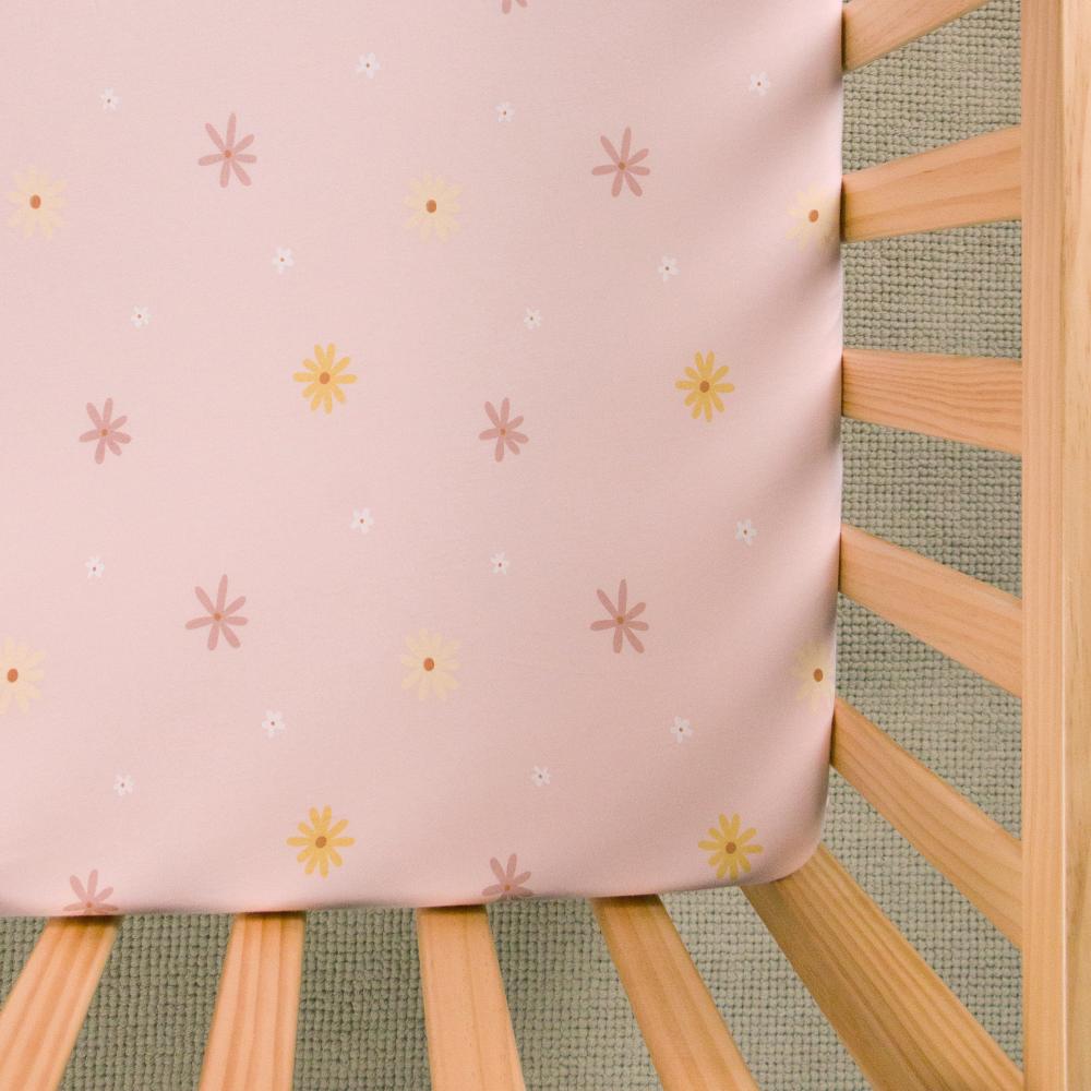 Baby Basics Cot Fitted Sheet - 132 x 71cm