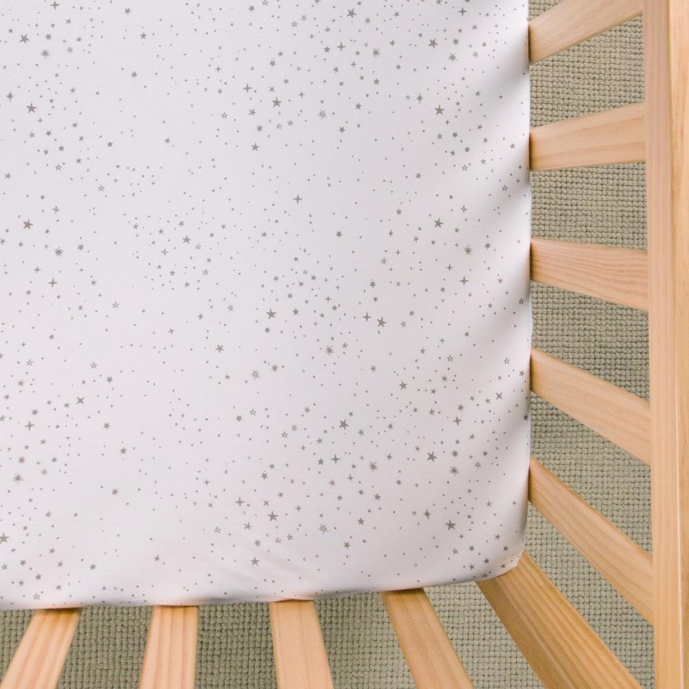 Baby Basics Cot Fitted Sheet - 132 x 71cm