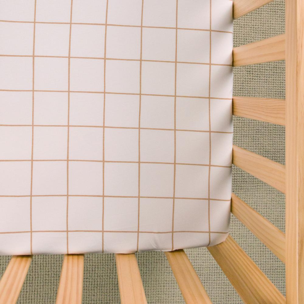 Baby Basics Cot Fitted Sheet - 132 x 71cm
