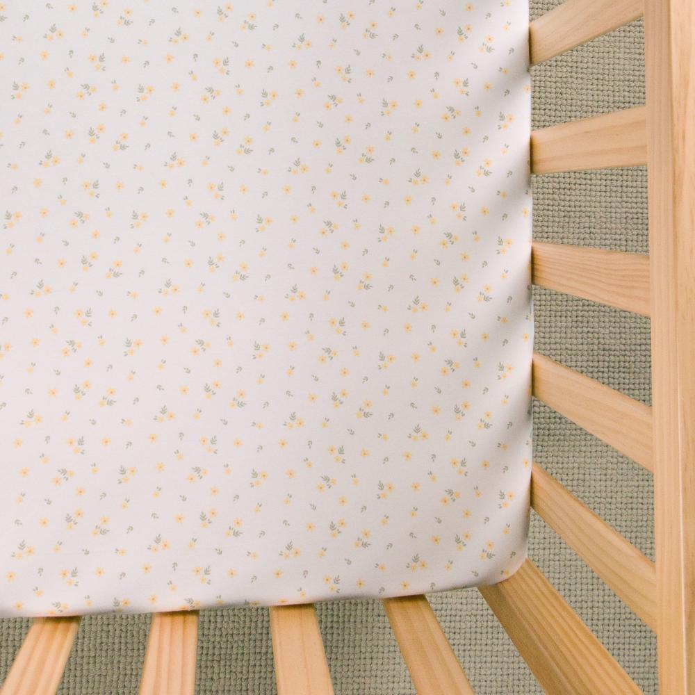 Baby Basics Cot Fitted Sheet - 132 x 71cm