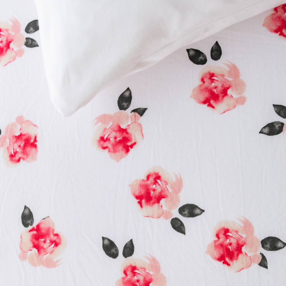 Baby Basics Bassinet Fitted Sheet / Change Pad Cover - 80 x 40cm