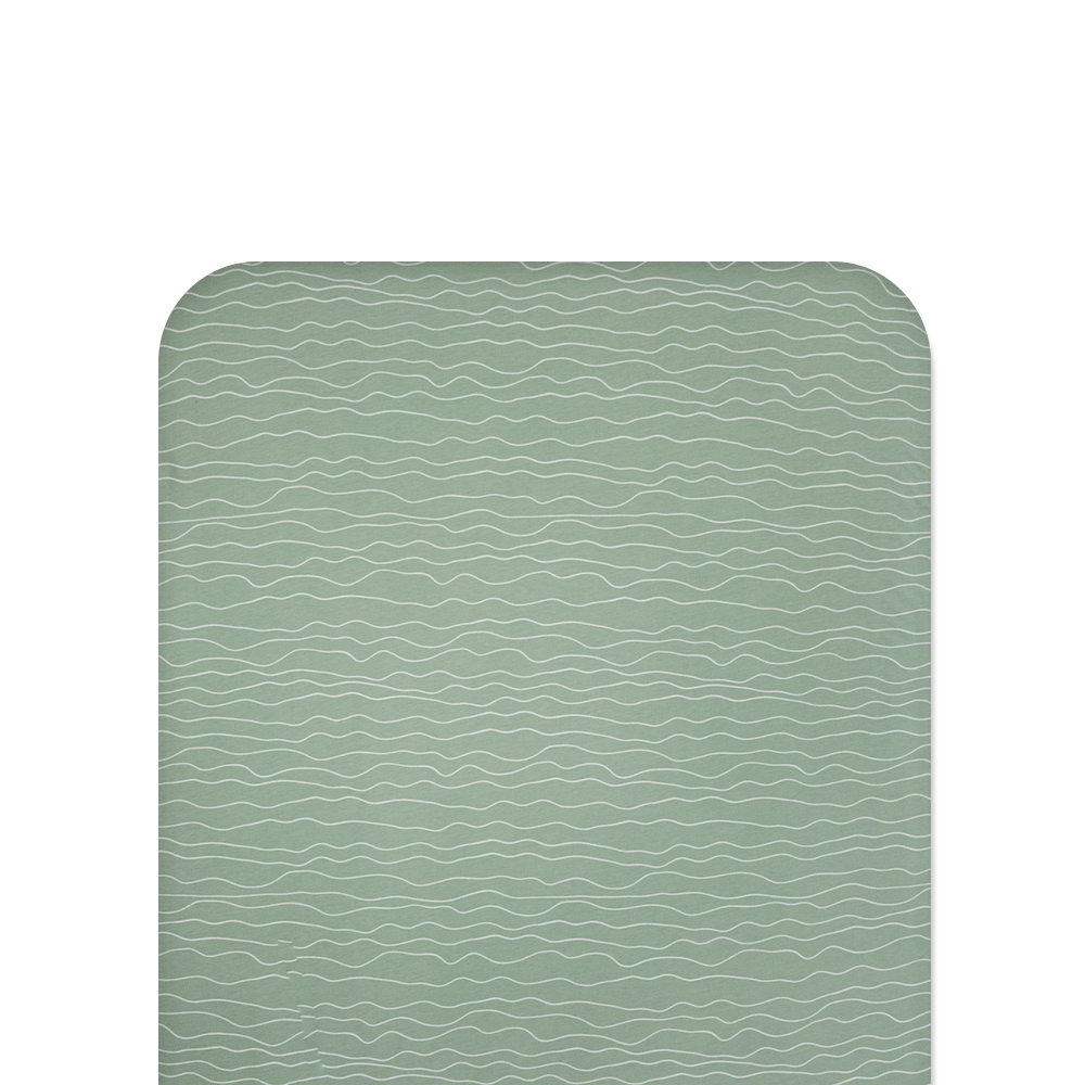 Baby Basics Bassinet Fitted Sheet / Change Pad Cover - 80 x 40cm