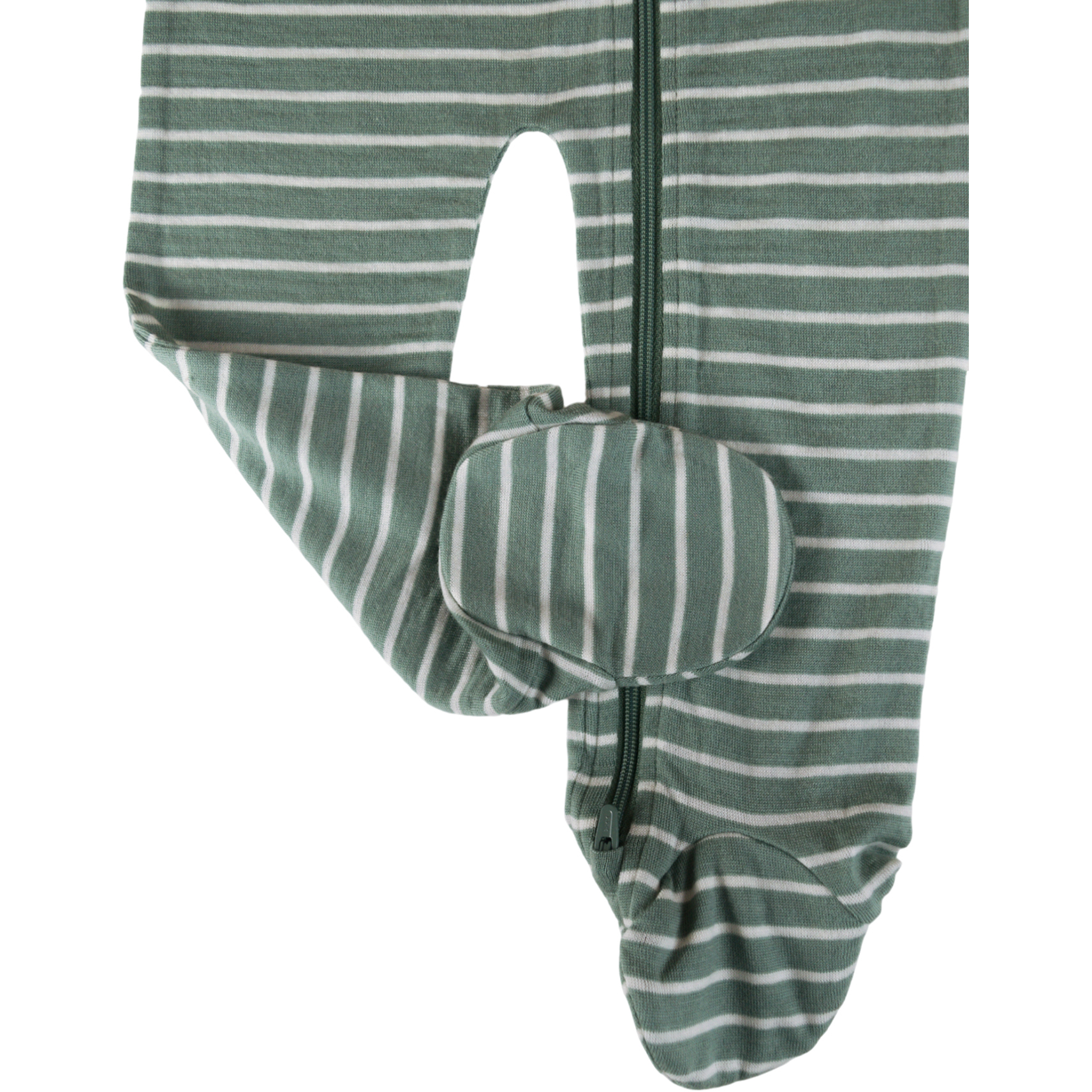 The Sleep Store Jersey Merino - Footed Zipsuit