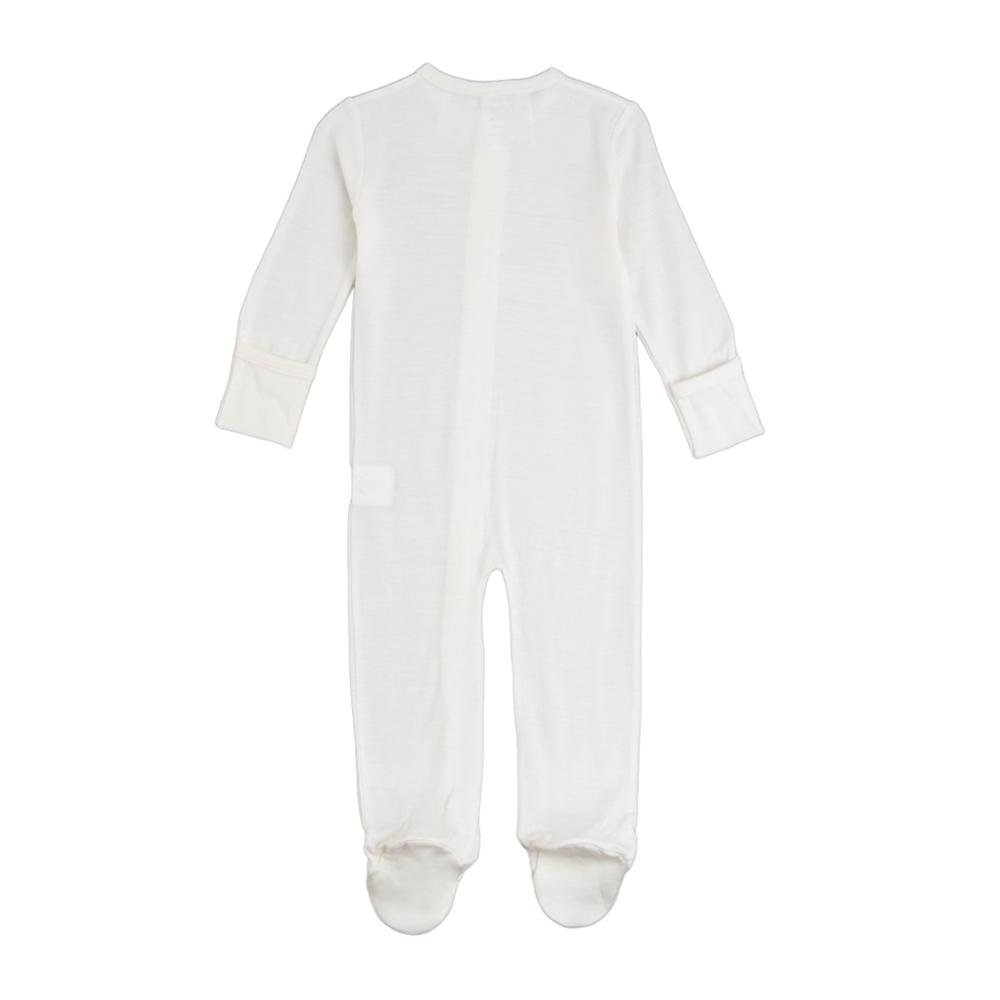 The Sleep Store Jersey Merino - Footed Zipsuit