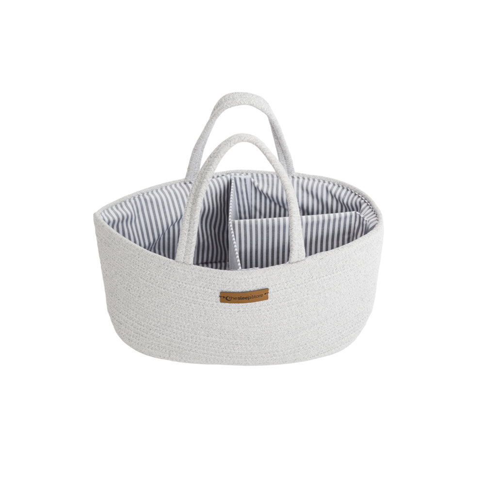 The Sleep Store Cotton Rope Nappy Caddy