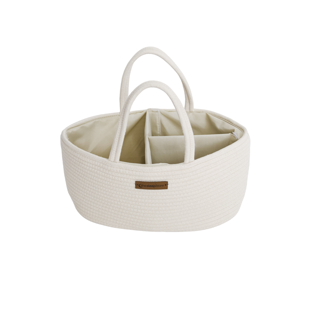 The Sleep Store Cotton Rope Nappy Caddy