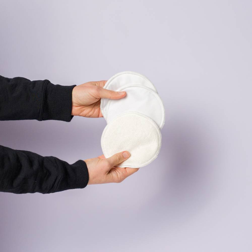The Sleep Store Reusable Breast Pads - 3 pairs