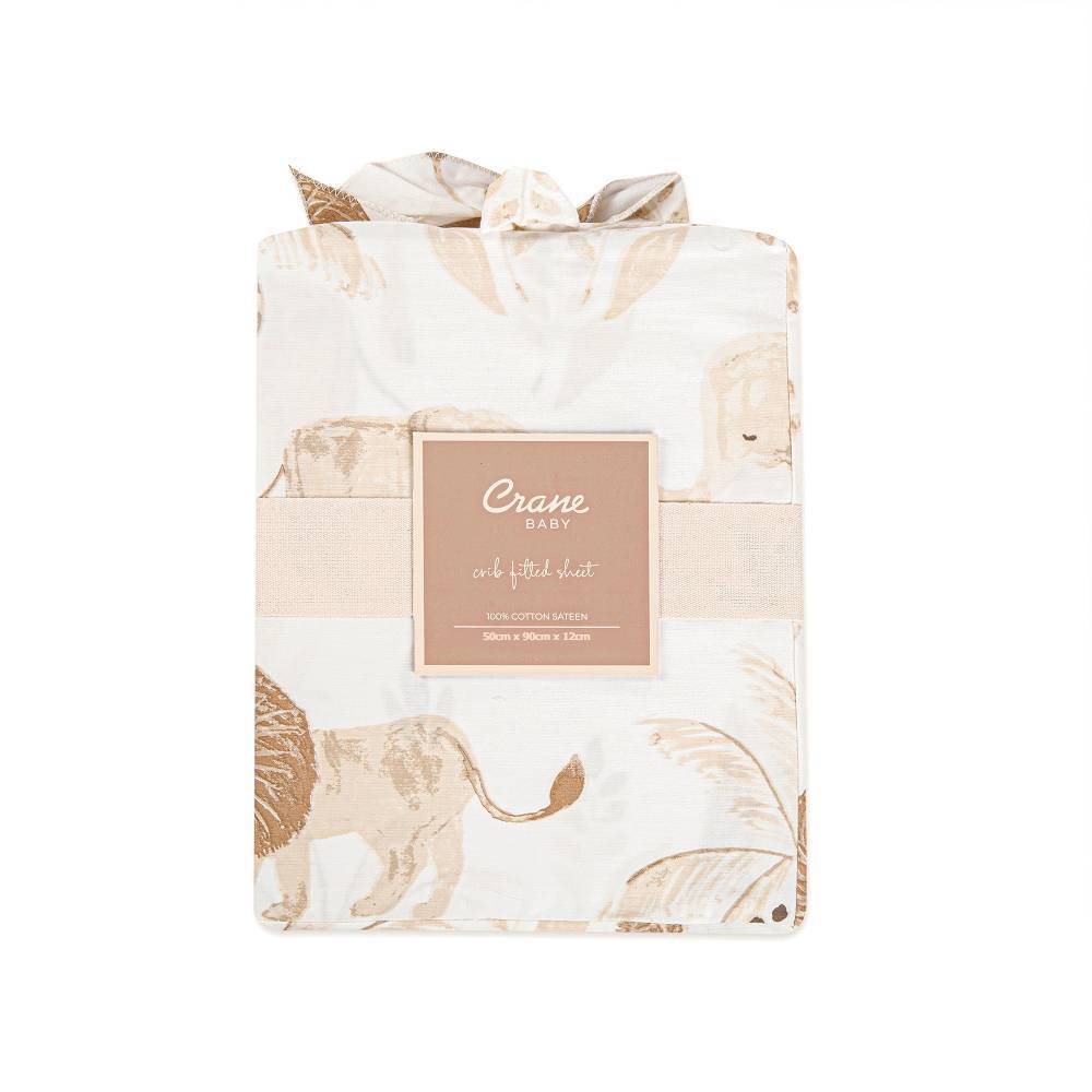 Crane Baby Co-Sleeper Fitted Sheet - Kendi Collection