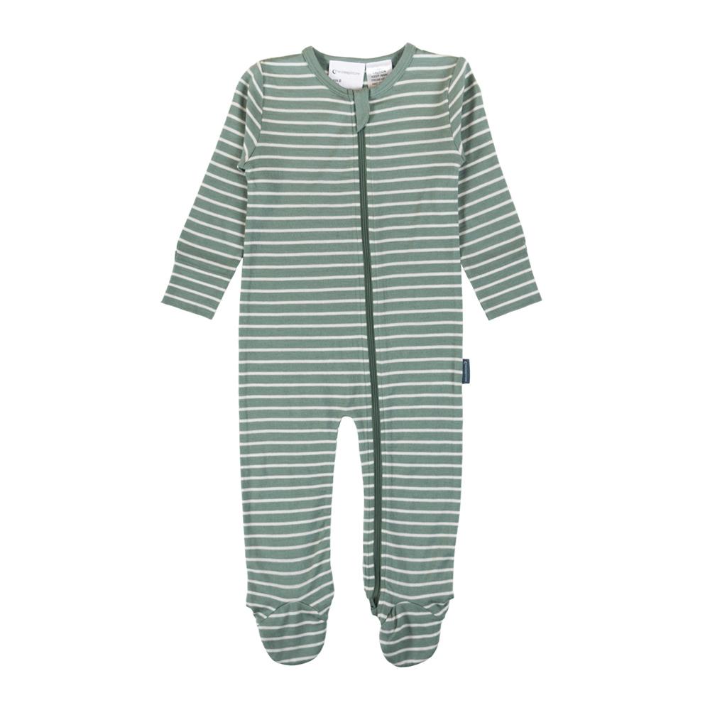The Sleep Store Jersey Merino - Footed Zipsuit - Prem