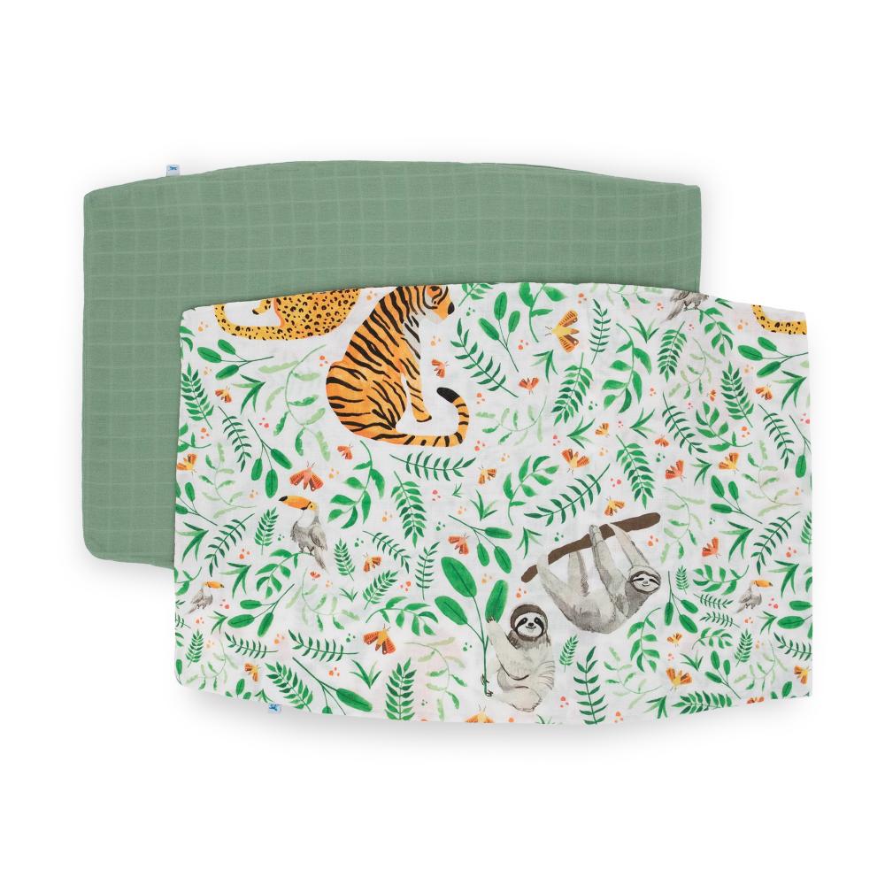 Little Unicorn Cotton Muslin Pillowcase 2pk - Clearance