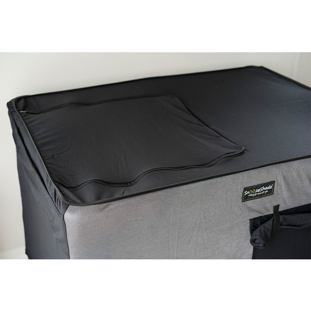Bundle - Quest Travel Cot and SnoozeShade Blackout Cover