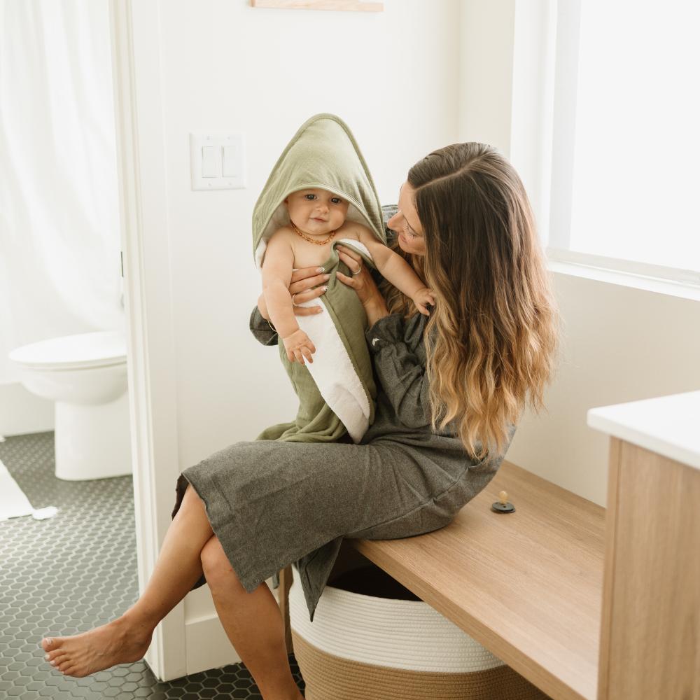 Little Unicorn Infant Hooded Bath Towel - Clearance