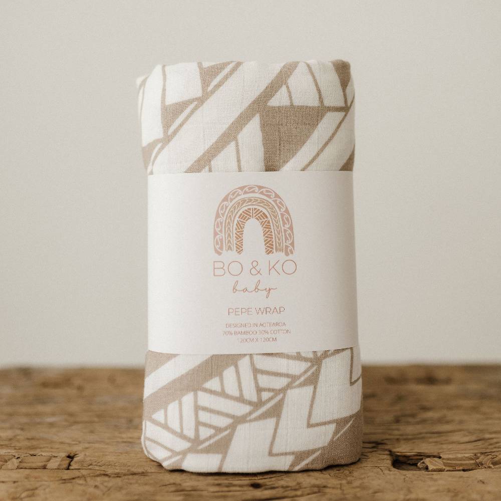 BO & KO Baby Pacific Island Pepe Wrap
