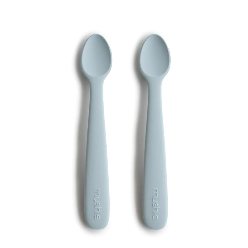 Mushie Silicone Feeding Spoons 2pk