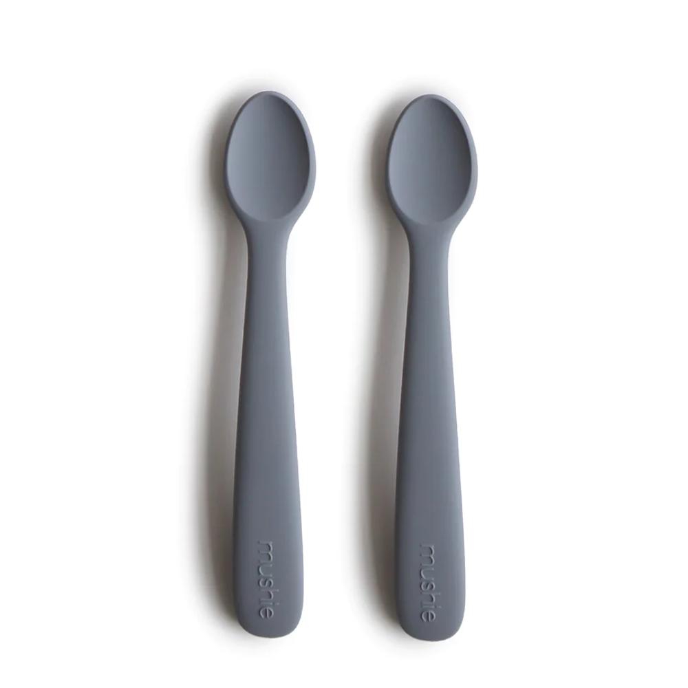 Mushie Silicone Feeding Spoons 2pk