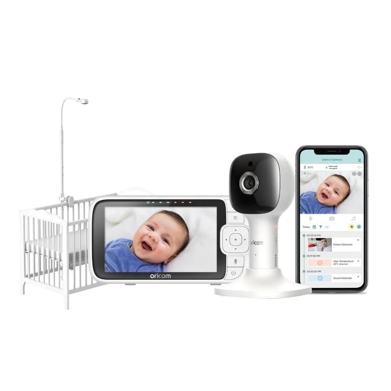 Oricom OBH650P Smart HD Nursery Pal Skyview Baby Monitor