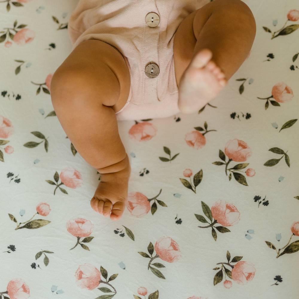 Little Unicorn Stretch Knit Fitted Cot Sheet - Clearance