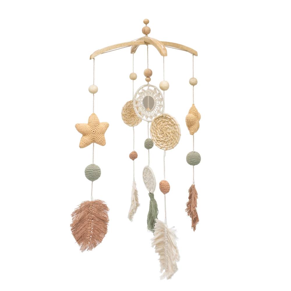 Crane Baby Willow Leaf Ceiling Hanging