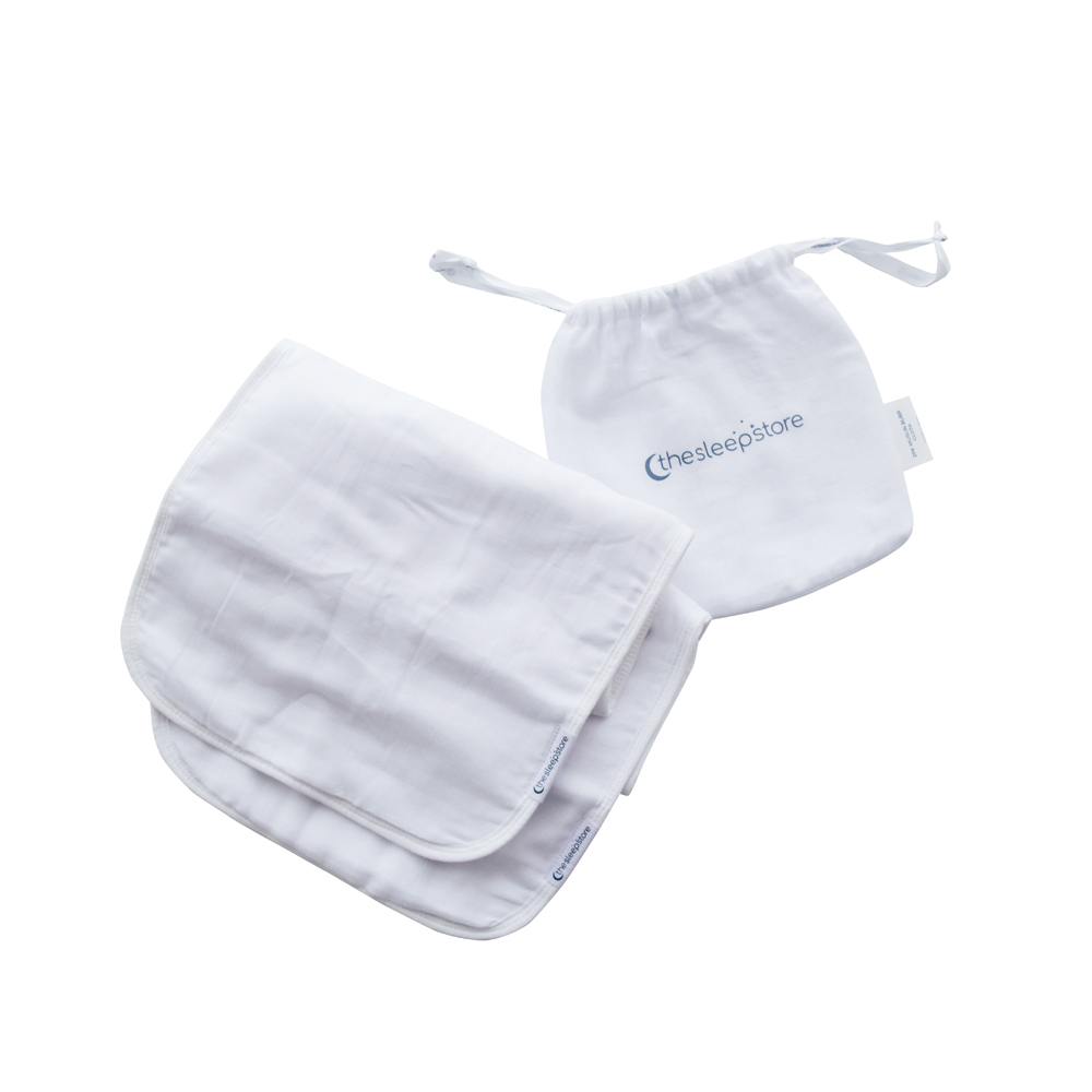 The Sleep Store Muslin Burp Cloth 2pk