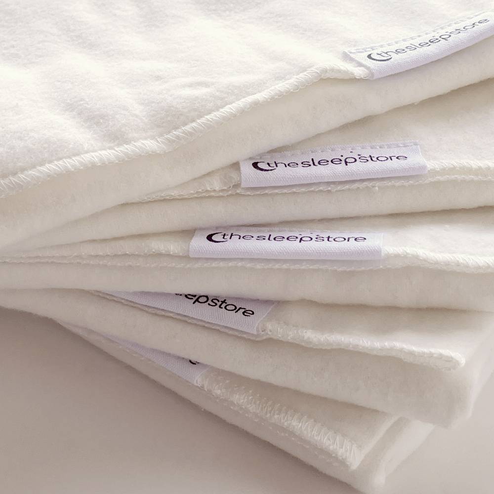 The Sleep Store Flannelette Flat Cloth Nappy 5pk