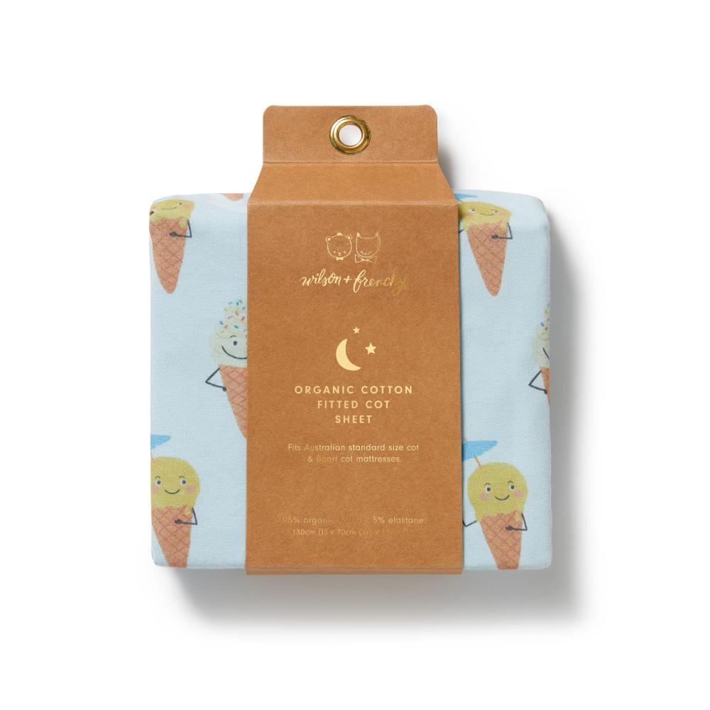 Wilson & Frenchy Organic Cot Fitted Sheet