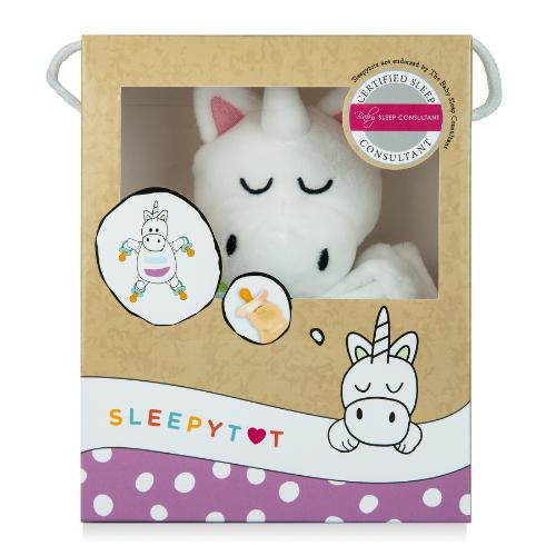 White Unicorn Sleepy Tot Comforter - Medium