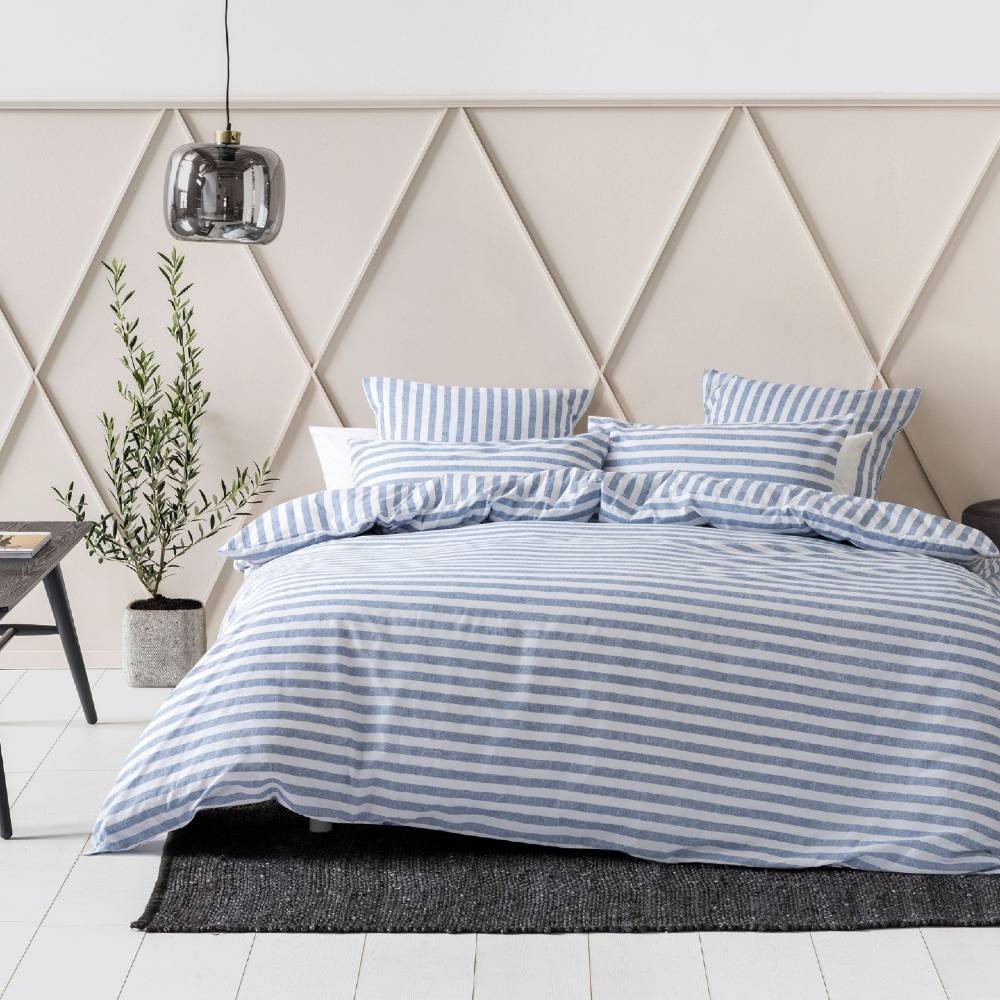 Nu Edition Charlie Duvet Cover Set - Denim